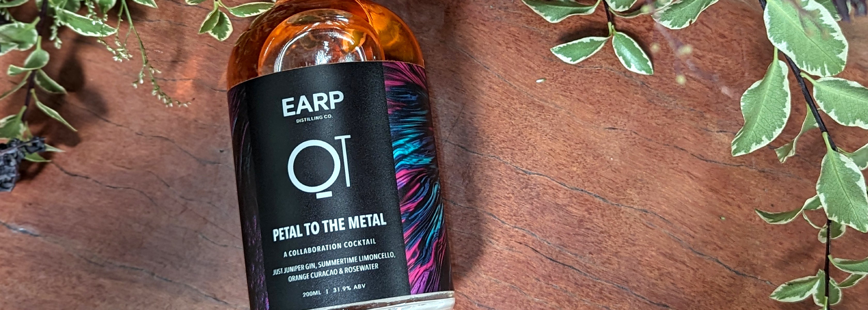 QT Hotel's custom 200mL cocktail for in-room welcome packages - Petal To The Metal