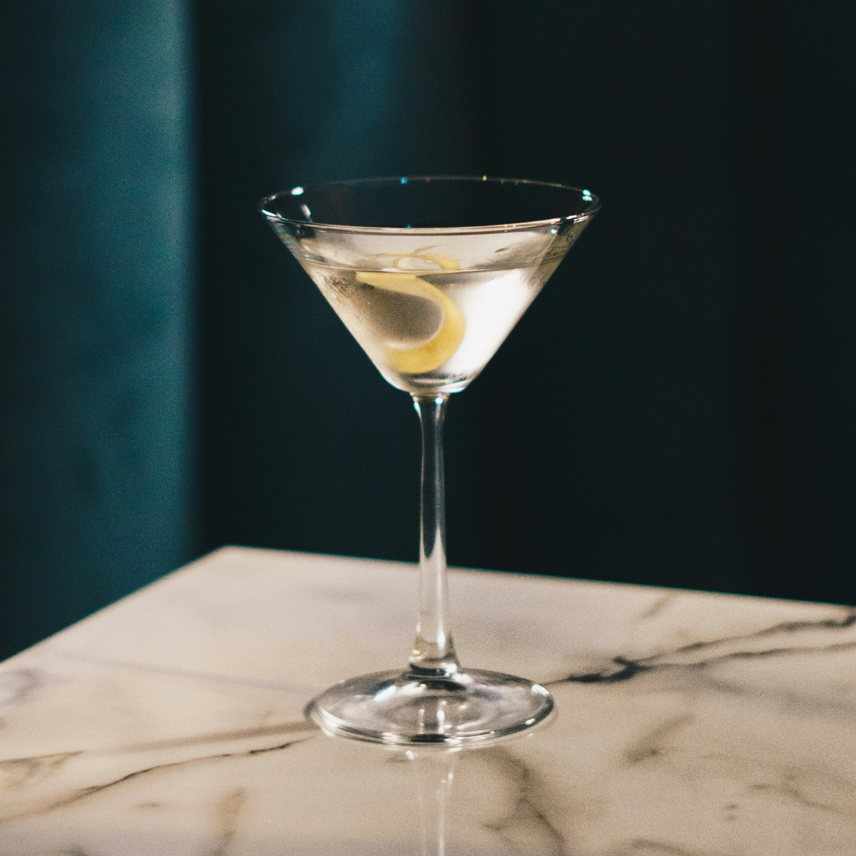 Pure Dirty Martini