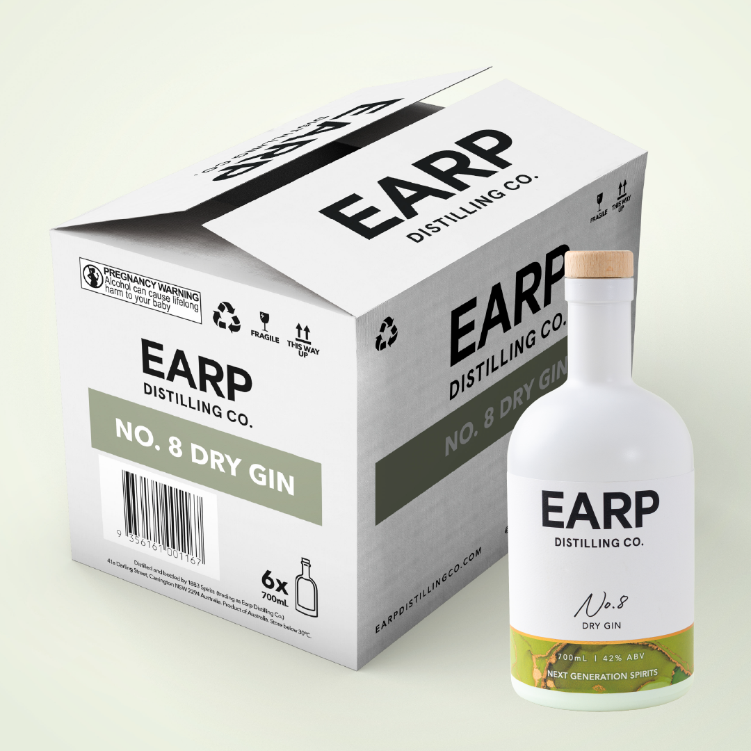 Case 6 x 700mL No. 8 Dry Gin