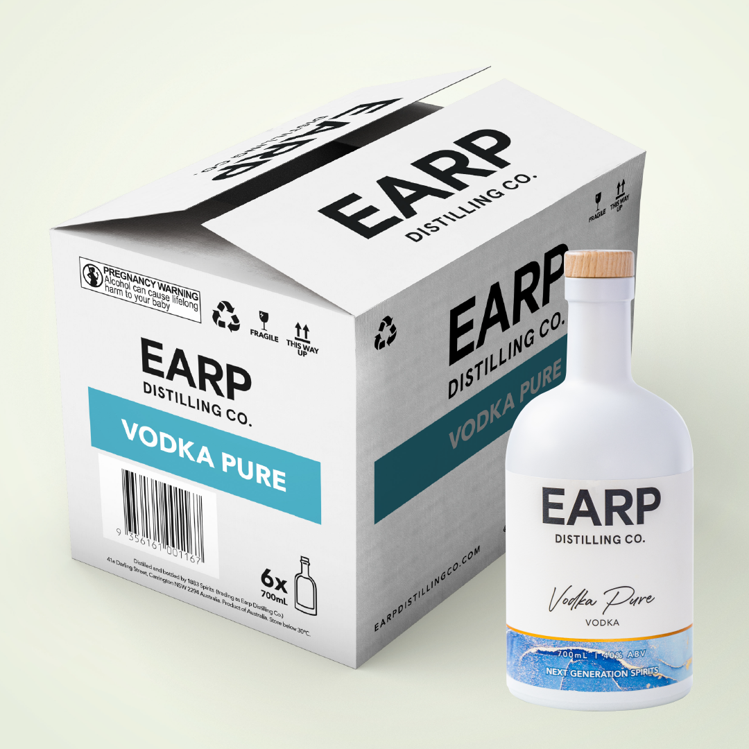 Case 6 x 700mL Vodka Pure