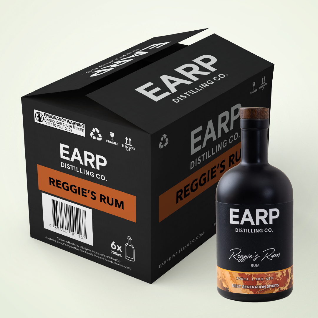 Case 6 x 700mL Reggie's Rum